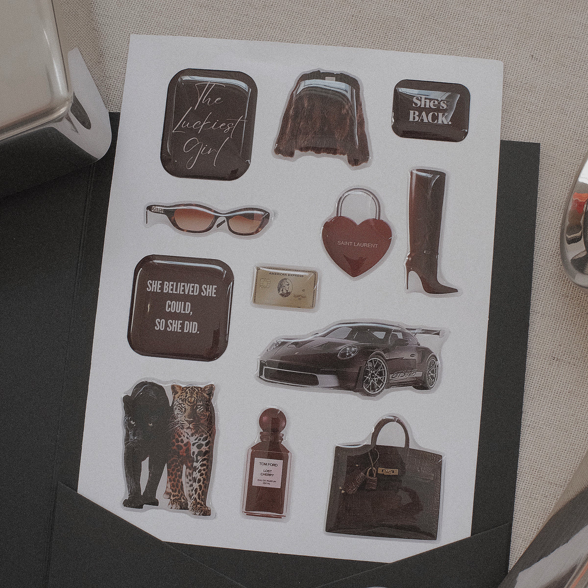 Nixie Sticker Usps Heiress Energy Sticker Set – Nixie The Store