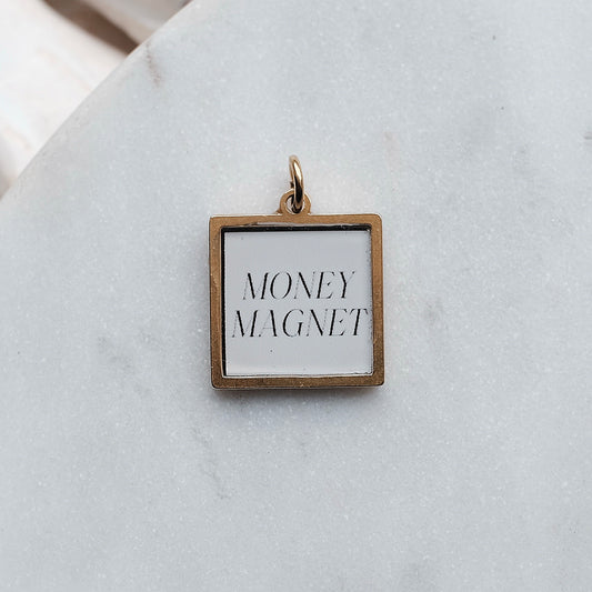 Gold Money Magnet Pix Charm