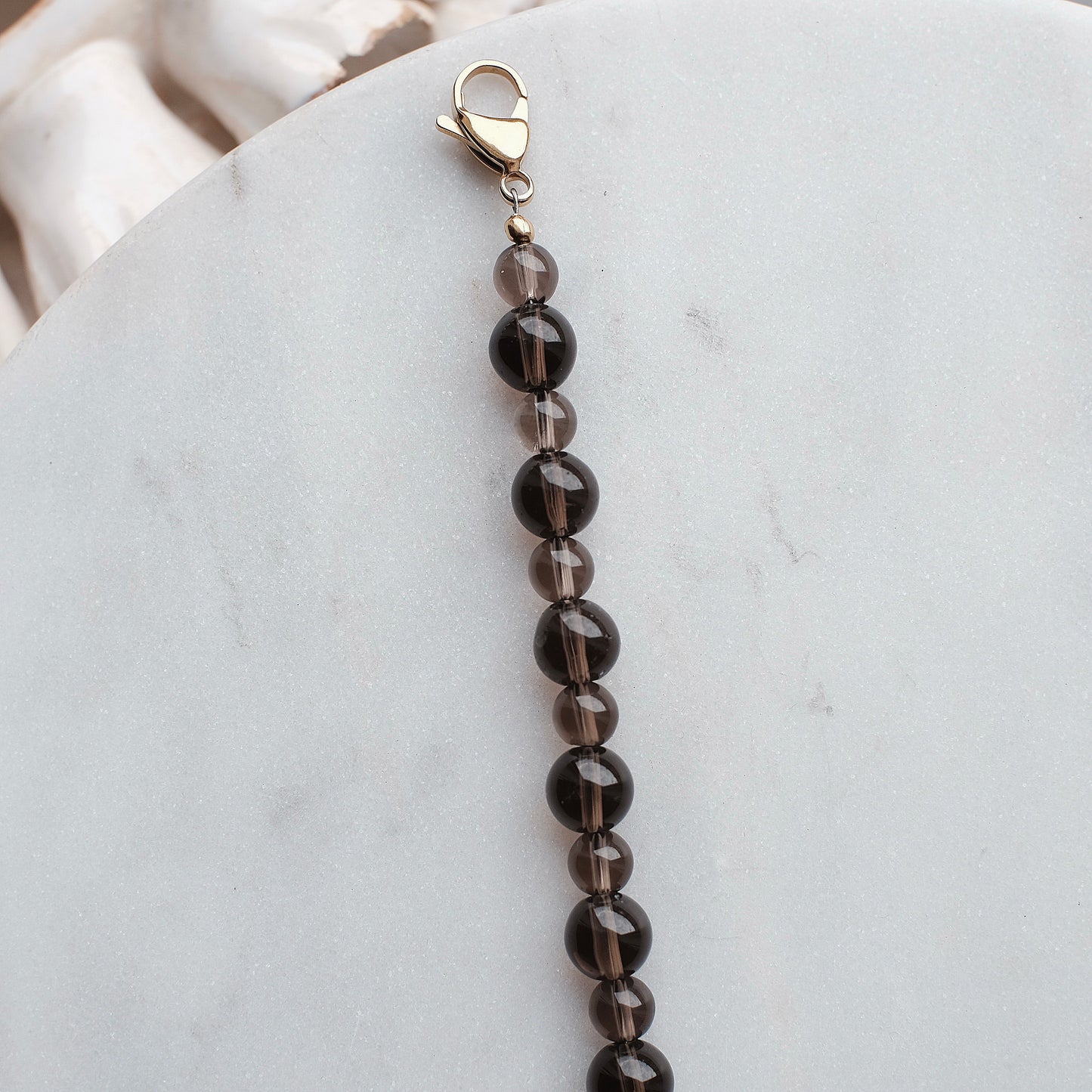 Smokey Quartz Journal Strap