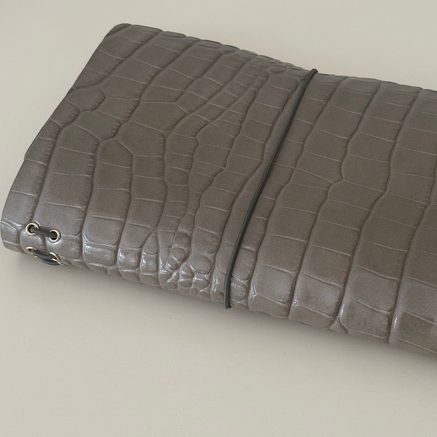 A5 Sage Croc Journal