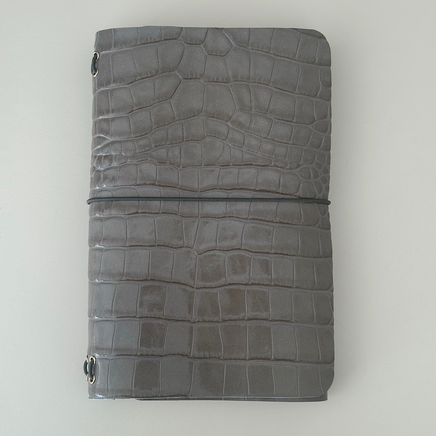 A5 Sage Croc Journal